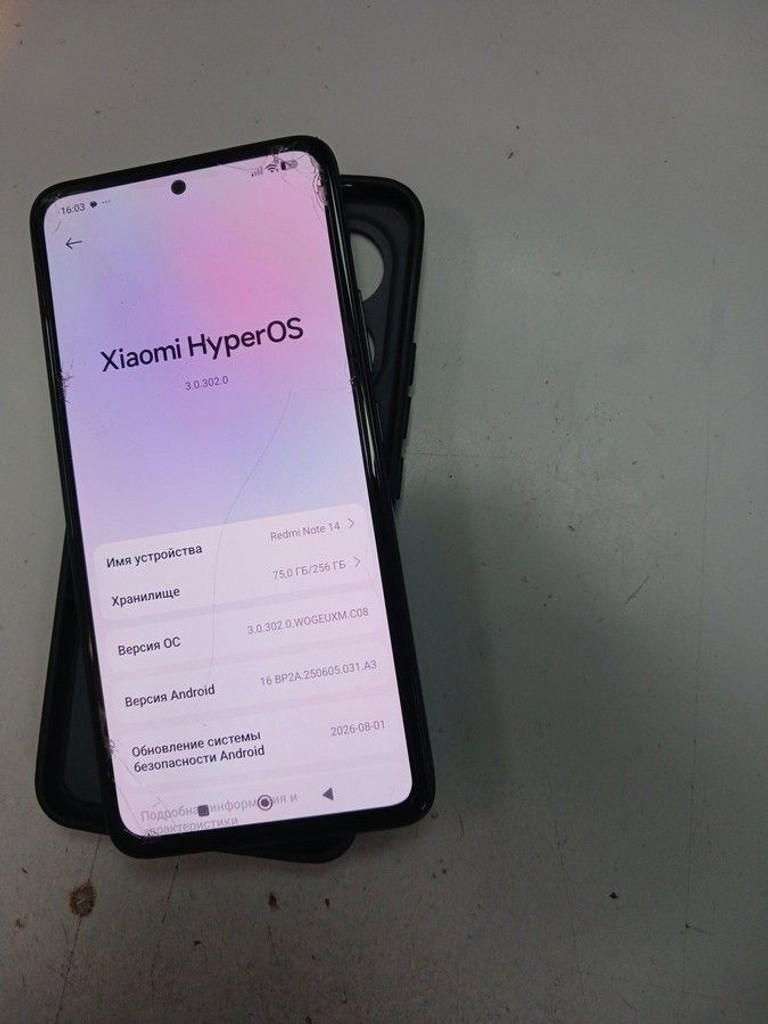 Купить Xiaomi redmi note 14 8/256gb Б/У
