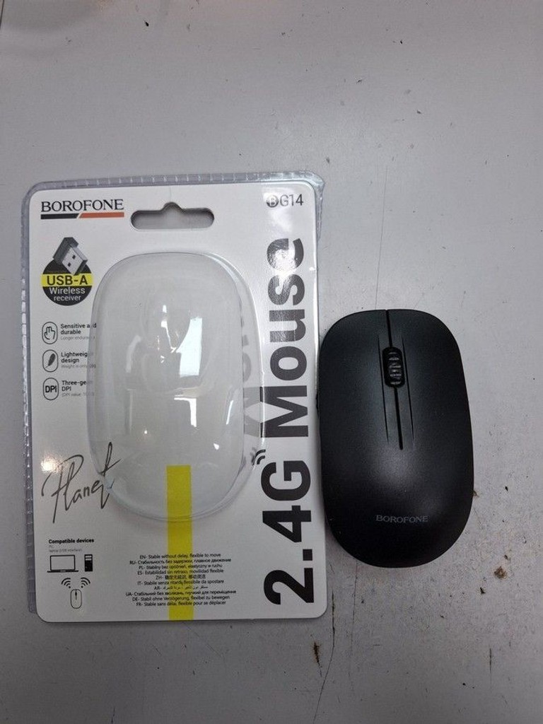 Купить Borofone BG14 Planet Black (6941991113376) Б/У