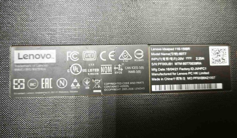 Lenovo 15/celeron n3060 ddr3/2gb ddr3/hdd 500 gb/ssd *відсутній/*інтегрована Код:01-201177596. Изображение 9