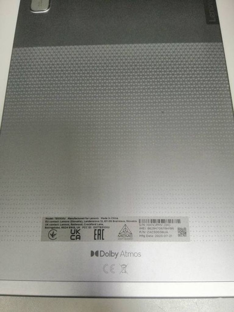 Lenovo tab m9 tb310xu 4/64gb