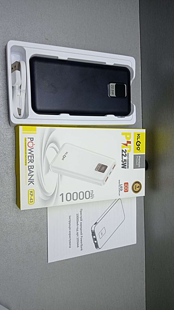 Klgo kp-43 10000 mah Код:2000004216665. Зображення 4