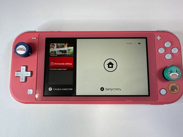 Объявление Nintendo Switch Lite Animal Crossing: New Horizons Timmy & Tommy Aloha Edition Б/У
