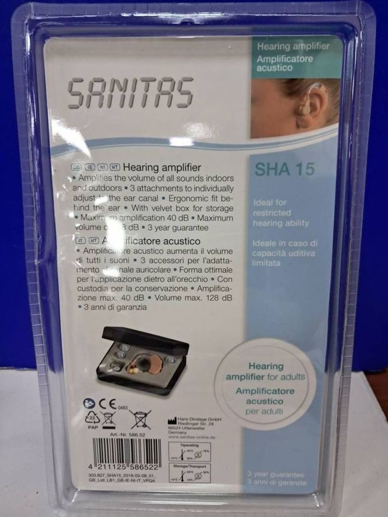 Оголошення Sanitas sha15 Б/У