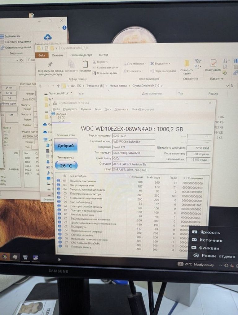 Пк intel core i3-8100/ram 4 gb/hdd 1000 gb/ssd відсутній/інтегрована Код:01-200742983. Изображение 6