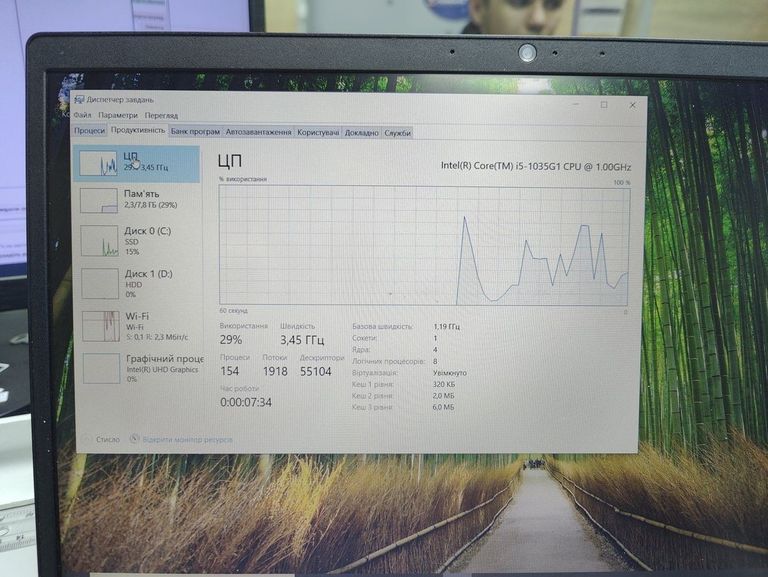 Оголошення Lenovo 15/core i5-1035g1 ddr4/8gb ddr4/hdd 1000 gb/ssd 120 gb/*інтегрована Б/У
