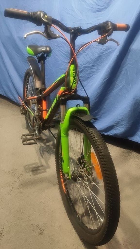 Avanti Sprinter 27,5" 2021 / рама 19" черный/серый/зеленый Код:null. Изображение 9