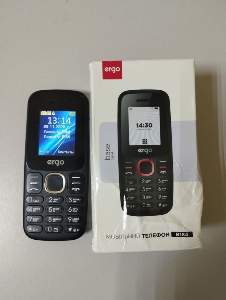 Ergo B184 Black Код:01-200796526. Зображення 5