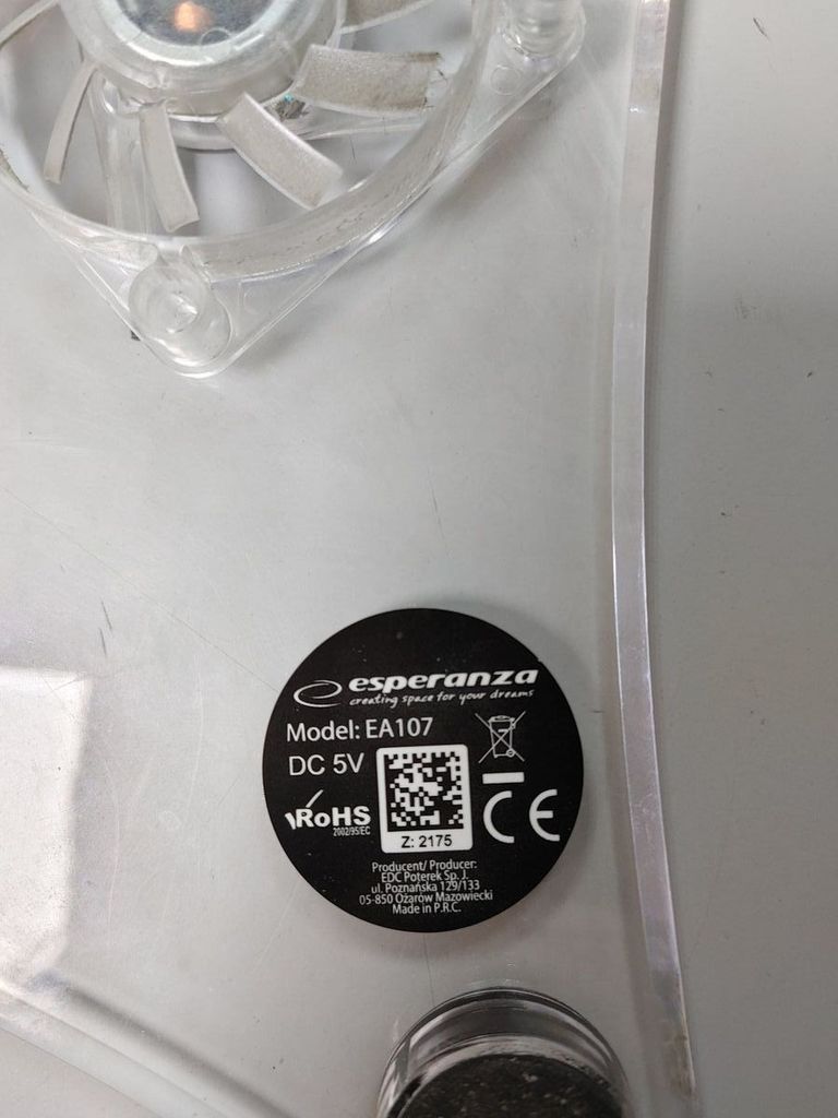 Дешиво Esperanza Notebook Cooling Pad EA107 Levanter с ломбарда