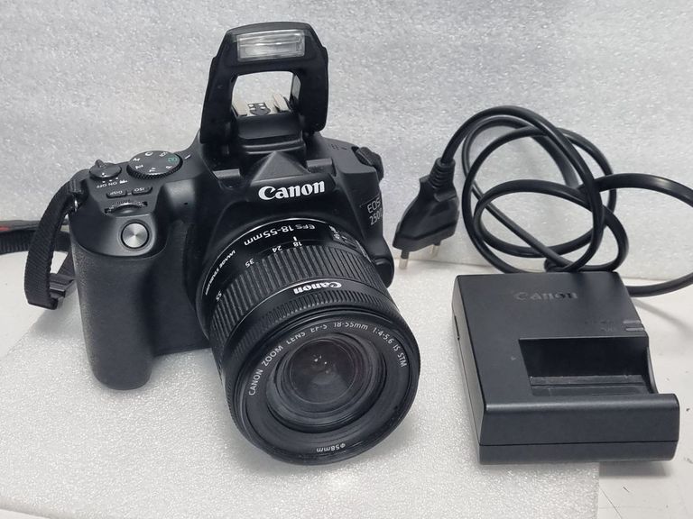 Купить Canon eos 250d kit 18-55mm ef-s is stm Б/У
