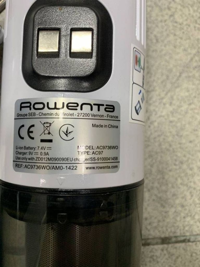 Rowenta x-touch ac 9736 Код:01-200316093. Изображение 5