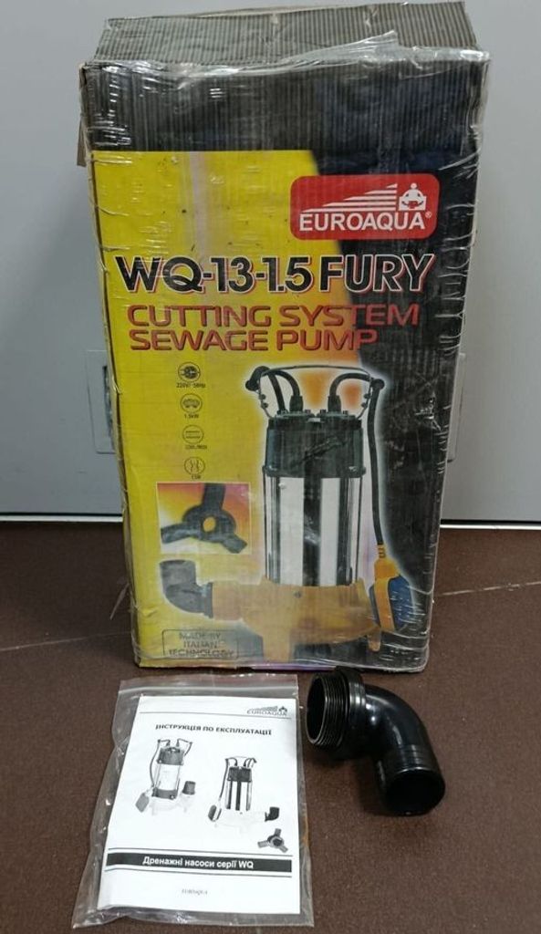 Купити Euroaqua WQ13-1.5 Fury Б/У
