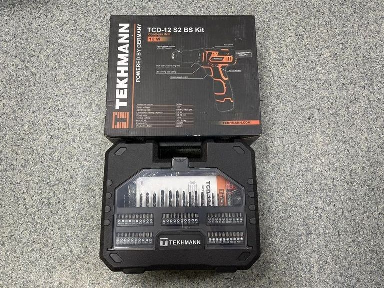 Купити Tekhmann tcd-12 s2 bs kit 2акб + зп + набір Б/У