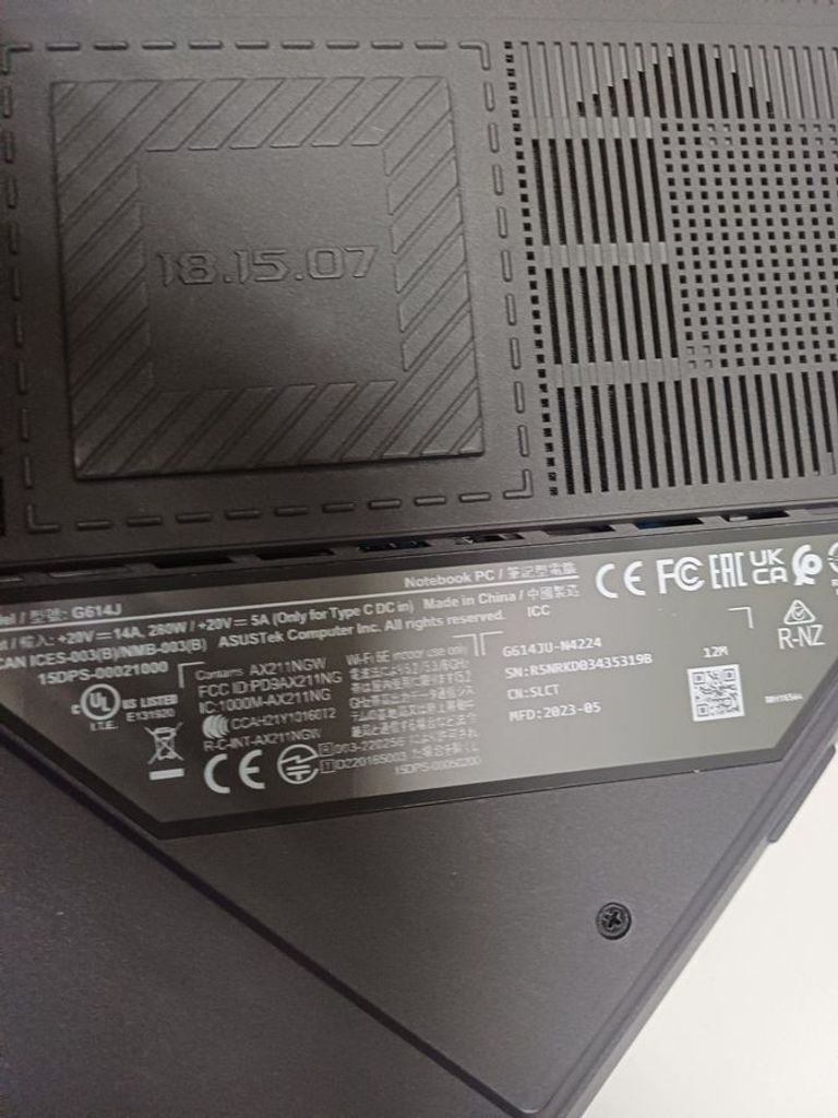 Asus 16/core i5-13450hx ddr5/16gb ddr5/hdd *відсутній/ssd 512 gb/geforce rtx4050 6gb Код:01-200831445. Изображение 7