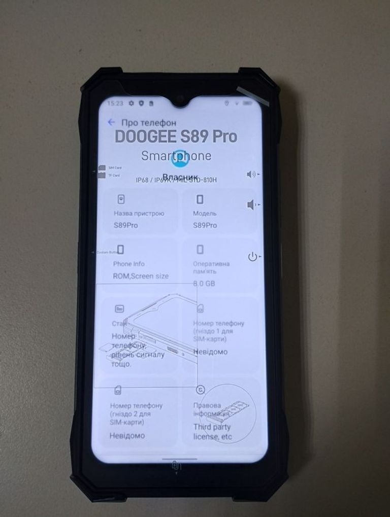 Розпродаж Doogee s89 pro 8/256gb, продавець Техноскарб