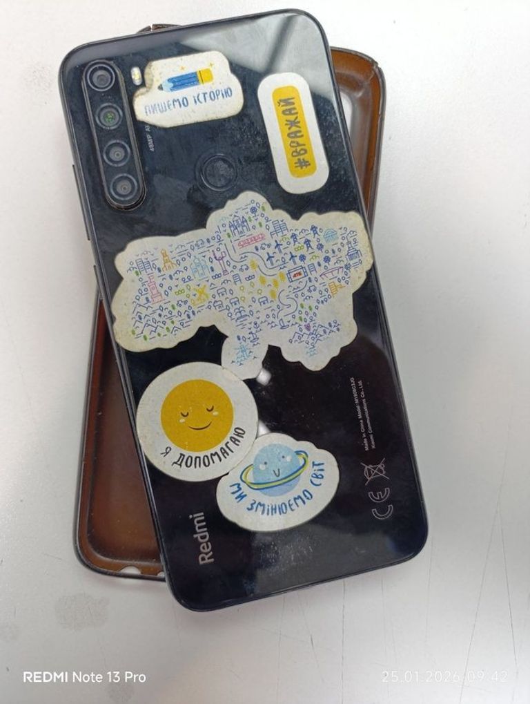 Оголошення Xiaomi Redmi Note 8 4/64GB Black Б/У