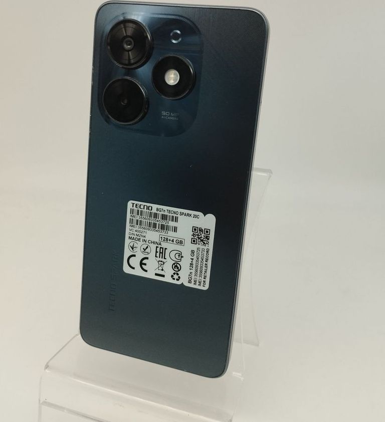 Объявление Tecno spark 20c bg7n 4/128gb Б/У