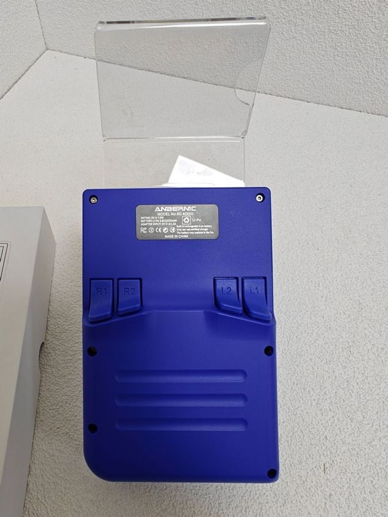 Дешиво Anbernic RG 40XXV 64GB Indigo Blue с ломбарда