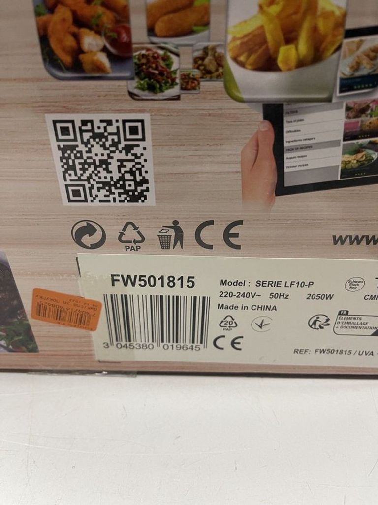 Tefal easy fry oven & grill fw501 Код:01-200881567. Зображення 5