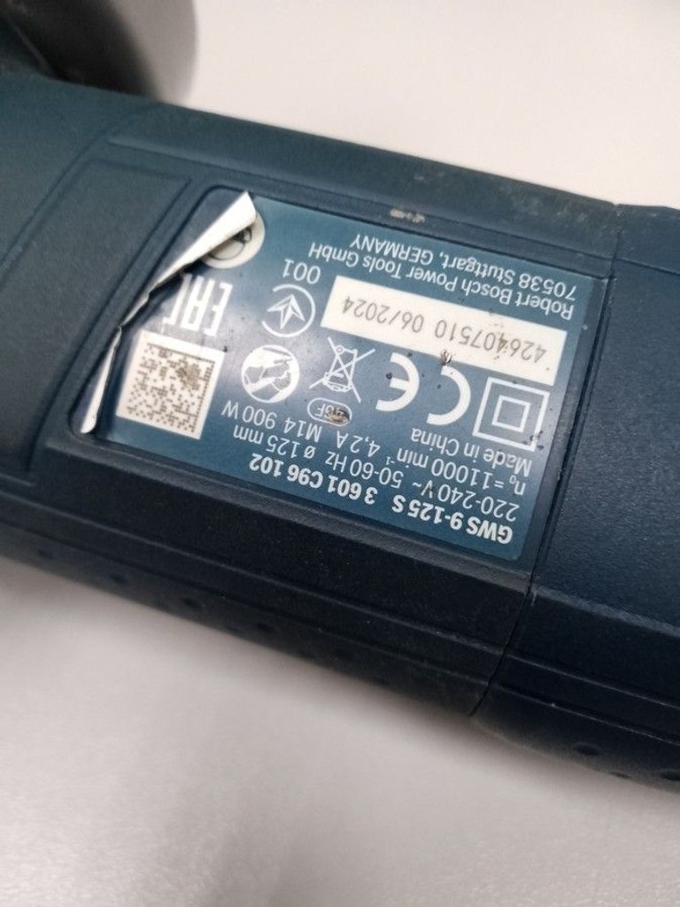 Bosch gws 9-125 s Код:01-200926955. Изображение 6