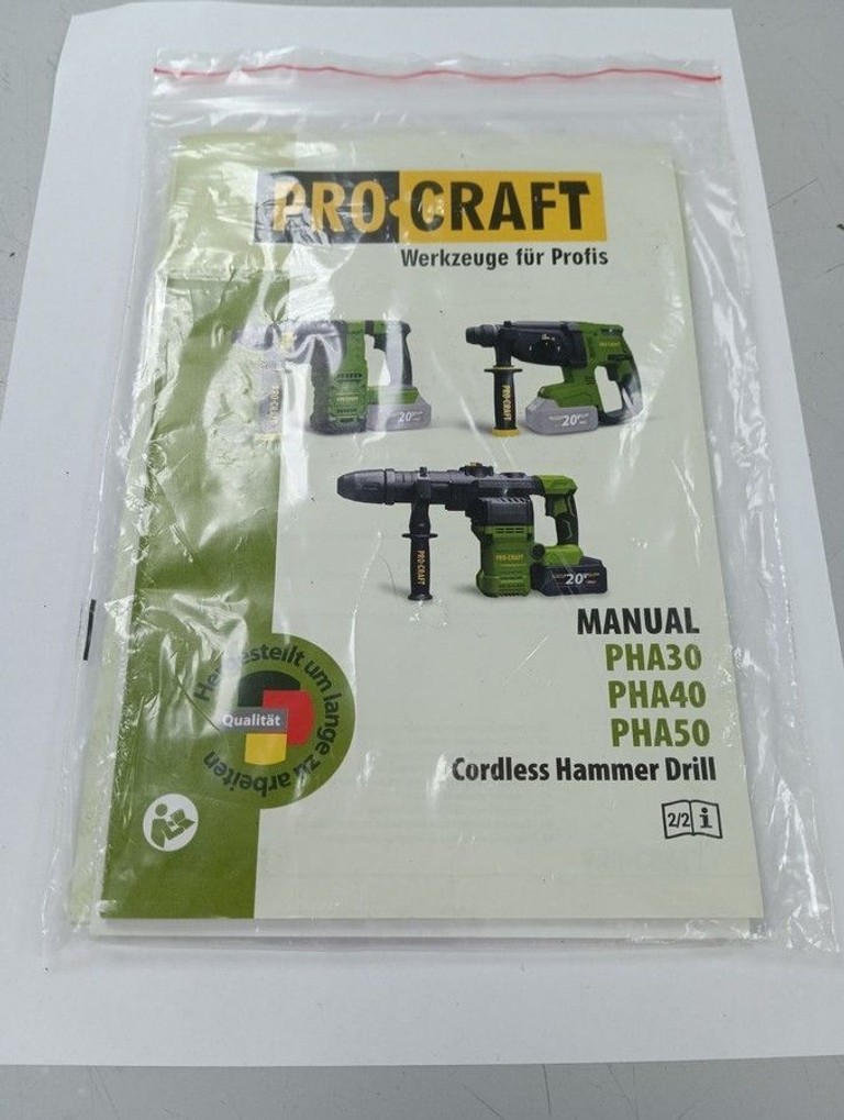 Procraft pha30+20v 4.0ah-1акб+зп Код:01-200927013. Изображение 6
