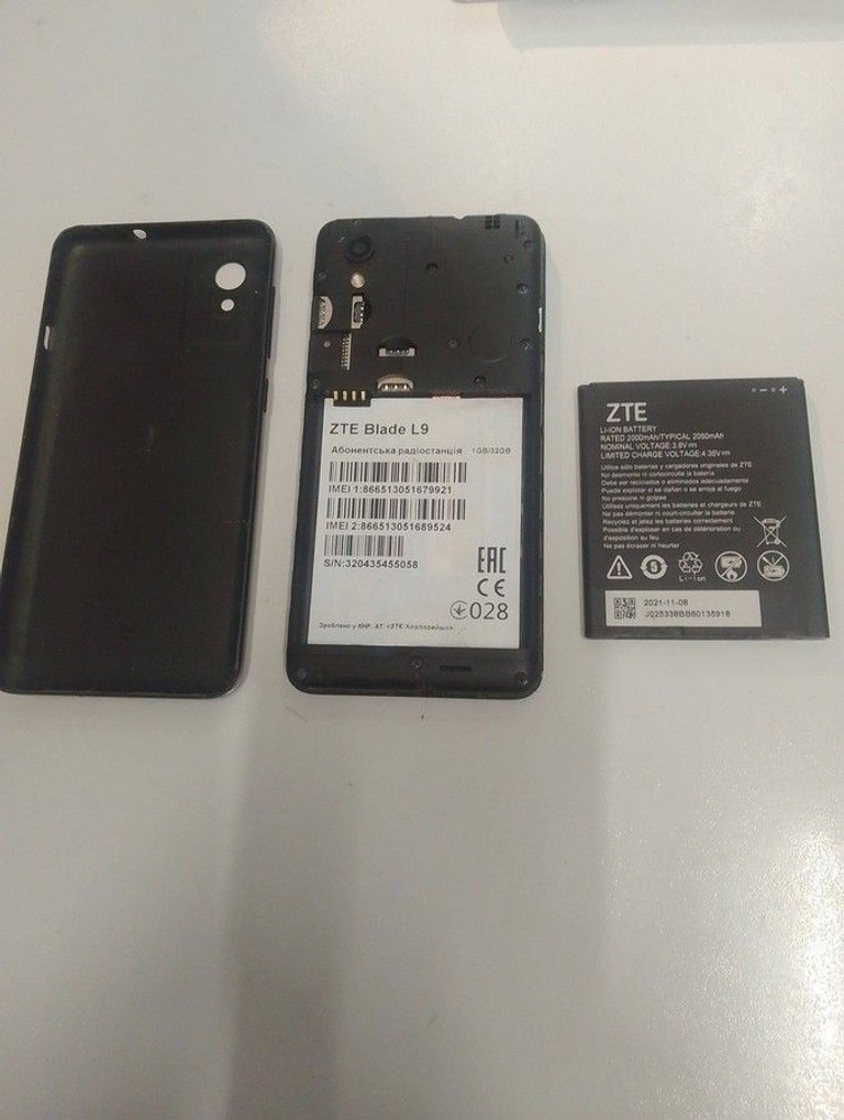 Купить Zte Blade L9 1/32GB Blue Б/У