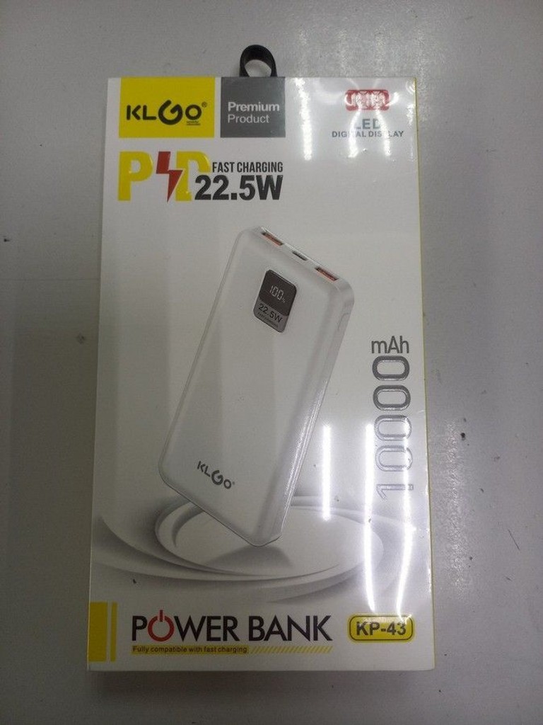 Купити Klgo kp-43 10000mah 22.5w Б/У
