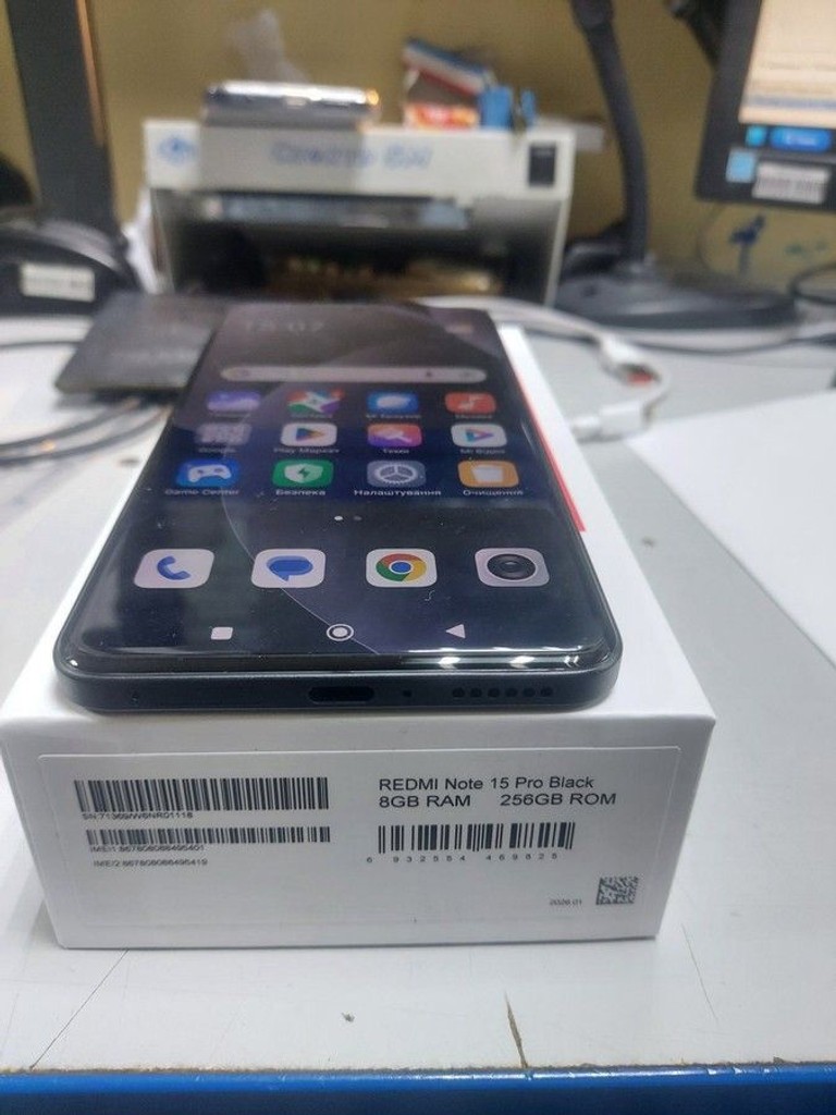 Объявление Xiaomi Redmi Note 15 Pro 4G 8/256GB Glacier Blue Б/У