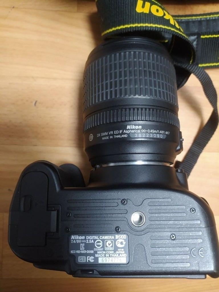 Дешиво Nikon d5100 + af-s dx nikkor 18-105mm f/3,5-5,6g ed vr с ломбарда