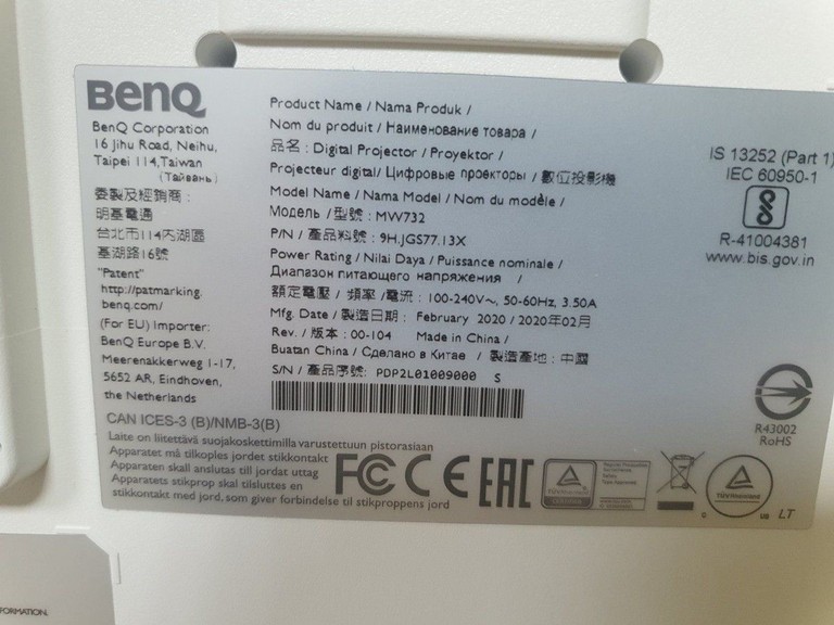 BenQ MW732 (9H.JGS77.13E) Код:01-200955438. Зображення 11