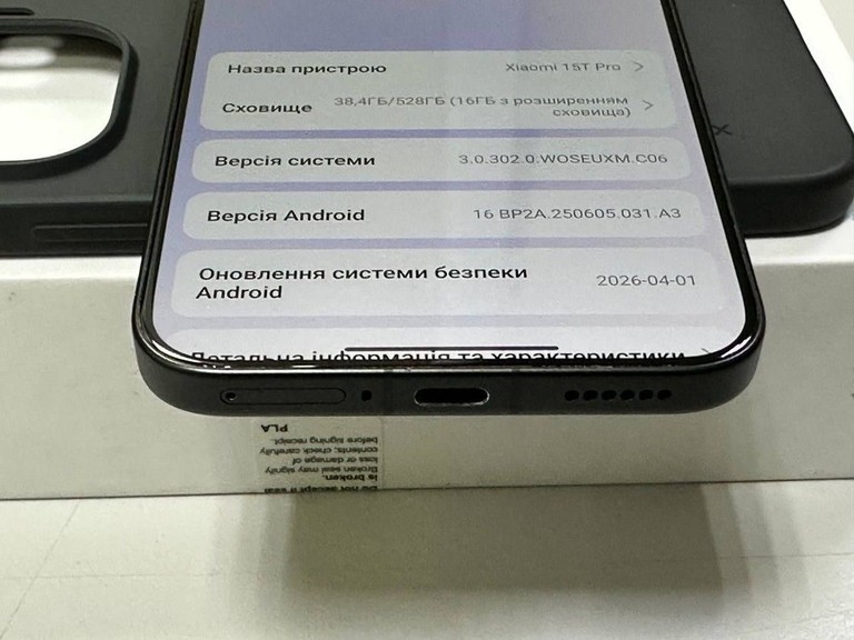 Распродажа Xiaomi 15T Pro 12/512GB Black, продавец Техноскарб