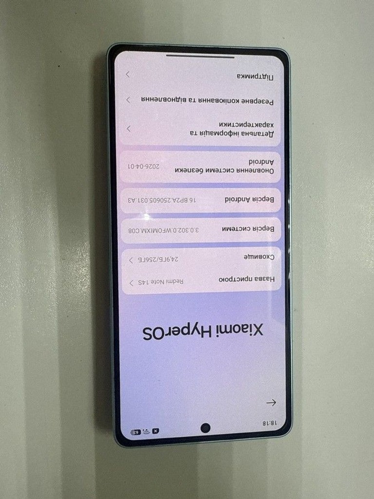 Дешиво Xiaomi redmi note 14s 8/256gb с ломбарда