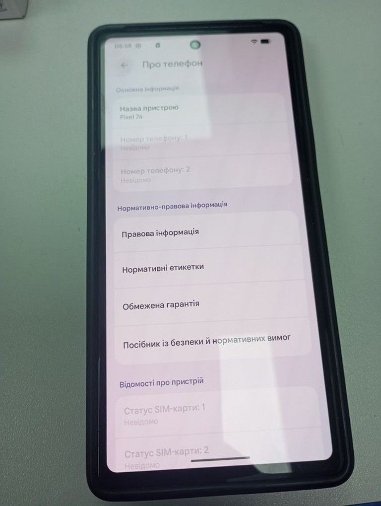 Google pixel 7a 8/128gb Код:01-200974725. Изображение 5