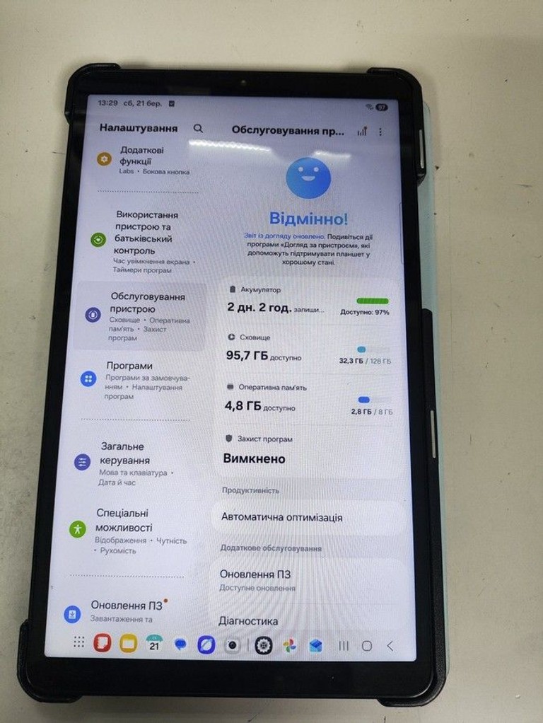 Дешиво Samsung galaxy tab a11 wi-fi 8/128gb с ломбарда