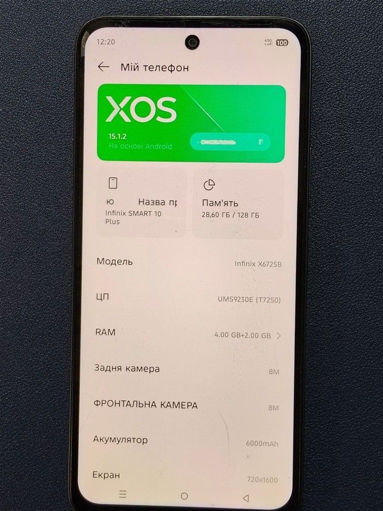 Дешево Infinix smart 10 plus 4/128gb з ломбарду