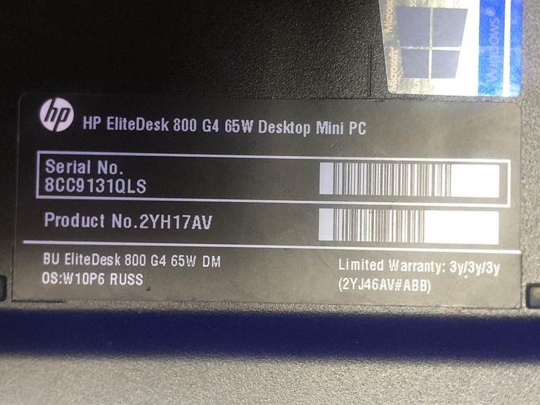 Пк intel core i5-8600/ram 8 gb/hdd відсутній/ssd 256 gb/інтегрована Код:01-200995582. Зображення 7