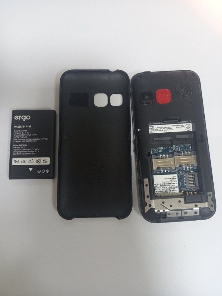 Купити Ergo R181 Dual Sim Black Б/У