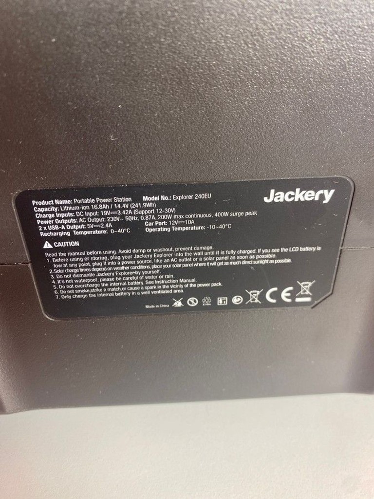 Jackery Explorer 240EU Код:01-201007136. Изображение 7