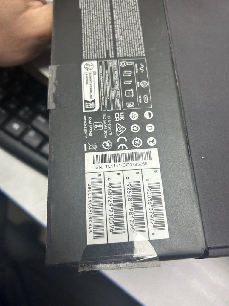 Оголошення Jbl live 660nc Б/У