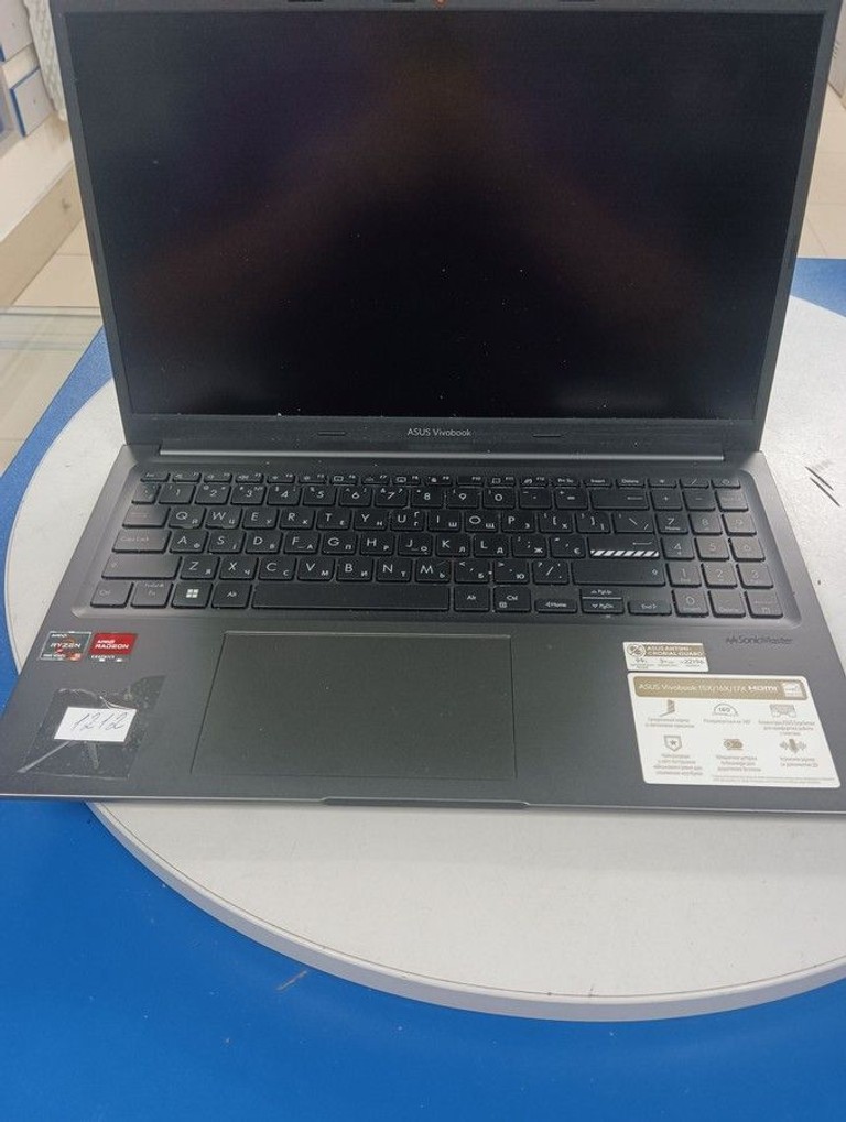 Купити Asus 15/ryzen 5 7530u ddr4/16gb ddr4/hdd *відсутній/ssd 512 gb/*інтегрована Б/У