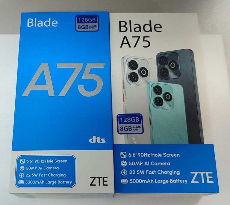 Купить Zte Blade A75 4/128GB Black Б/У
