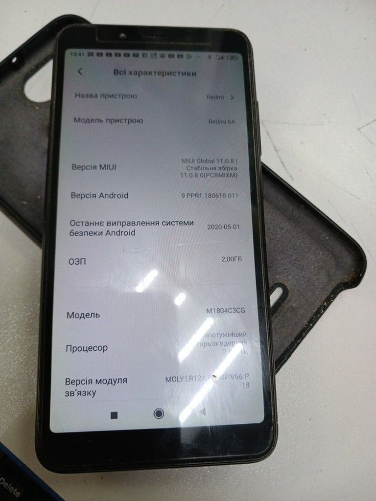 Объявление Xiaomi Redmi 6A 2/16GB Black Б/У