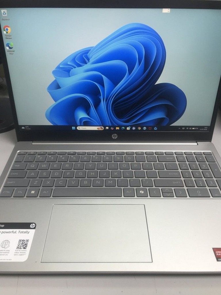 Оголошення Hp 15/ryzen 5 7520u ddr5/8gb ddr5/hdd *відсутній/ssd 512 gb/*інтегрована Б/У