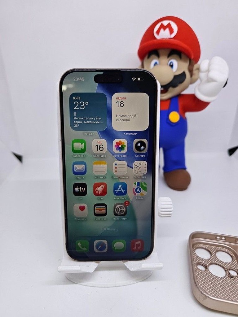 Розпродаж Apple iPhone 16 Pro 128GB eSIM Desert Titanium (MYMC3), продавець Техноскарб