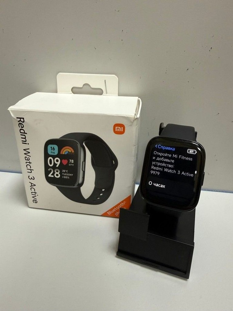 Оголошення Xiaomi redmi watch 3 active black Б/У
