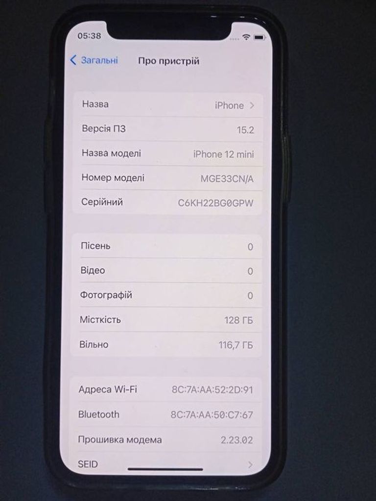 Дешево Apple iPhone 12 mini 128GB (PRODUCT)RED з ломбарду