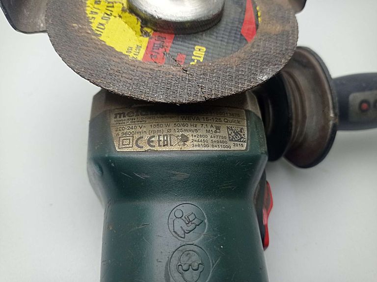 Metabo WEVA 15-125 Quick (600496000) Код:2000003766130. Зображення 4