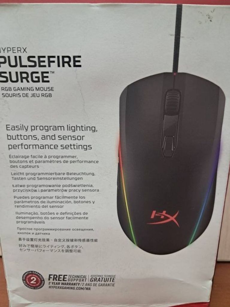 Hyperx pulsefire surge usb