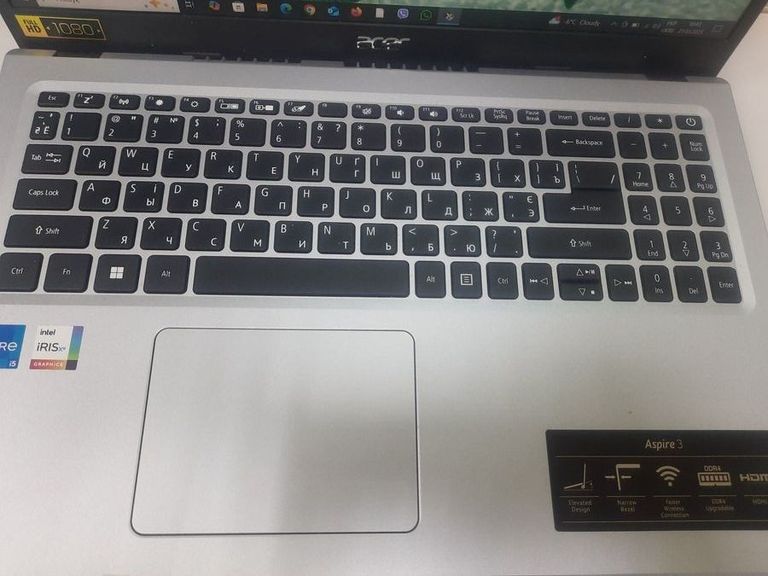 Оголошення Acer Aspire 3 A315-58-383A Silver (NX.ADDEP.01S) Б/У