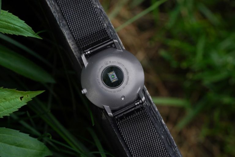 Гібридний розумний годинник Withings Steel HR Sport (білий циферблат) підтримка Android/iOS, крокомір, пульсометр, час роботи: 3 Код:null. Изображение 5