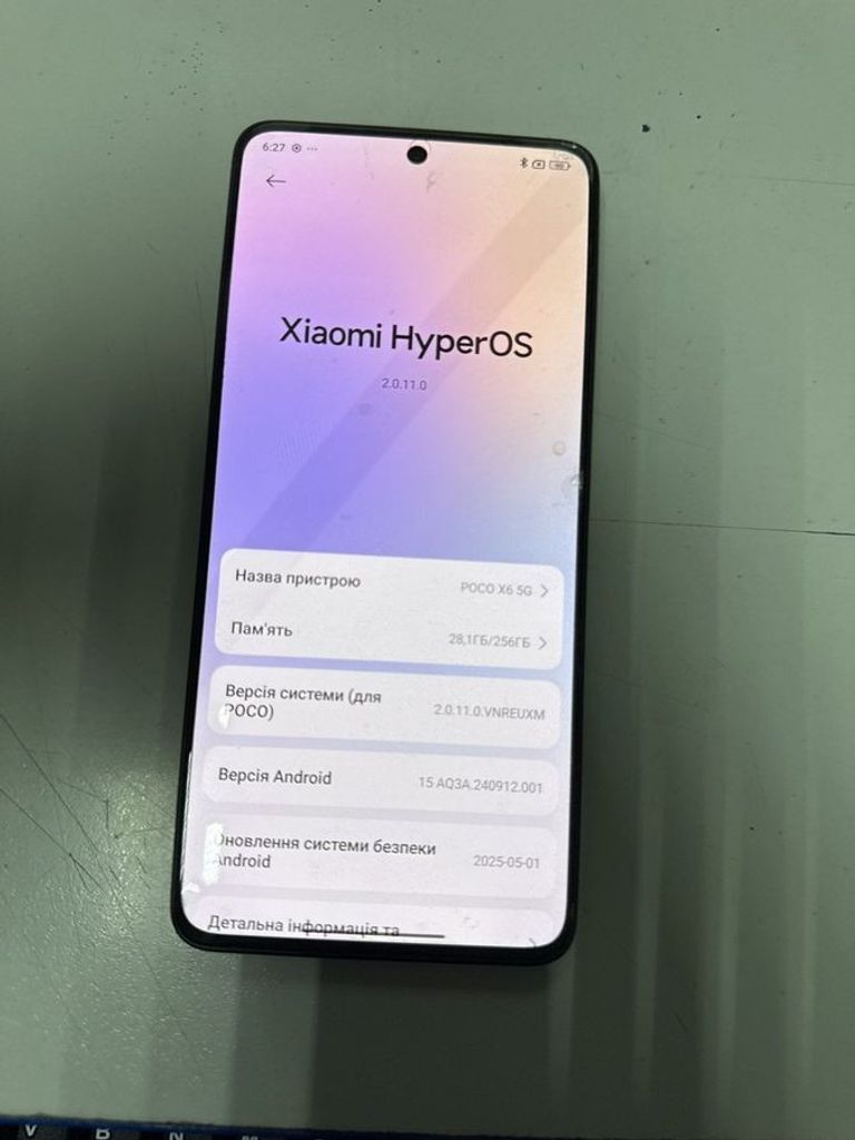 Купити Poco X6 8/256GB Black Б/У